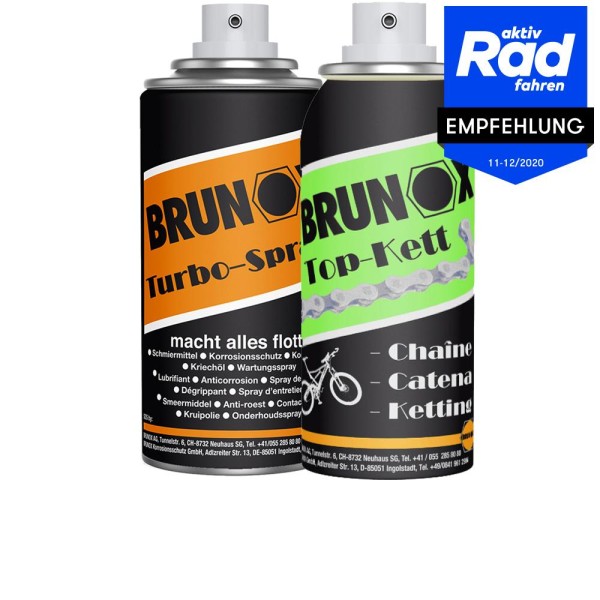 Brunox Top Kett Kettenspray 100 ml + Turbo Spray 50 ml, 