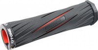 Griffe T-One Blade schwarz/rot mit 1x Schraubensicherung