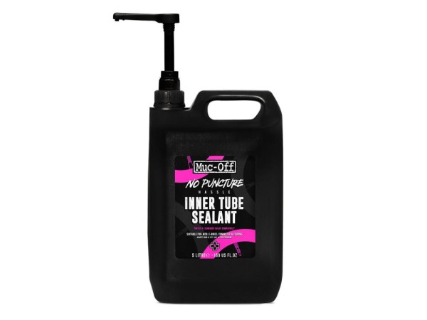Muc Off No Puncture Hassle Inner Tube Sealant 5 L, pink, 5000