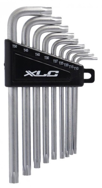 XLC Vielzahn-Schlüsselset TO-S102 10/15/20/25/27/30/40/45/50mm