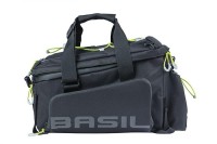 Basil Gepäckträgertasche Miles Trunkbag XL Pro schwarz lime 31x23x20 cm 36 ltr. 
