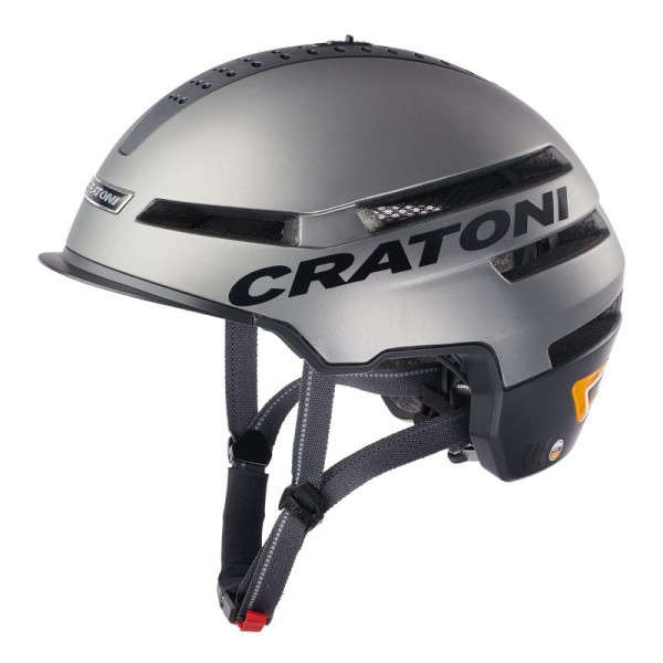 Cratoni Helm Smartride 1.2 Ped. anthrazit matt Gr. M/L 58-61 cm
