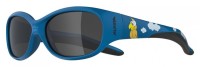 Alpina Sonnenbrille Flexxy Kids Rahmen blau/Pirat gloss Glas sw Kat.3
