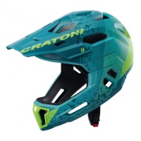 Cratoni Helm C-Maniac 2.0 MX MTB petrol/grün matt Gr. L/XL 58-61 cm