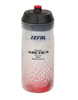 Zefal Trinkflasche Arctica 55 550 ml silber/rot