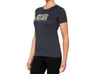 100% SD Womens T-Shirt, Navy Heather, L