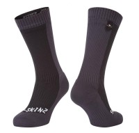 Socken SealSkinz Starston schwarz/grau, Gr. XL