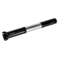XLC Minipumpe MTB PU-M02 7 bar schwarz/silber, 215mm Alu Dualkopf