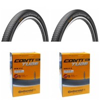2x Reifen Continental Conti Double Fighter III 27.5x2.00 + 2 x Schlauch Continental SV 42mm