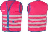 Wowow Sicherheitsweste Fun Jacket für Kinder Größe L (140-146) pink