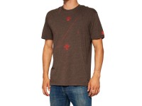 100% Astra T-Shirt, Brown Heather, L