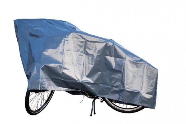 XLC Fahrrad-Faltgarage 200x100cm, grau, mit Ösen und Bänder