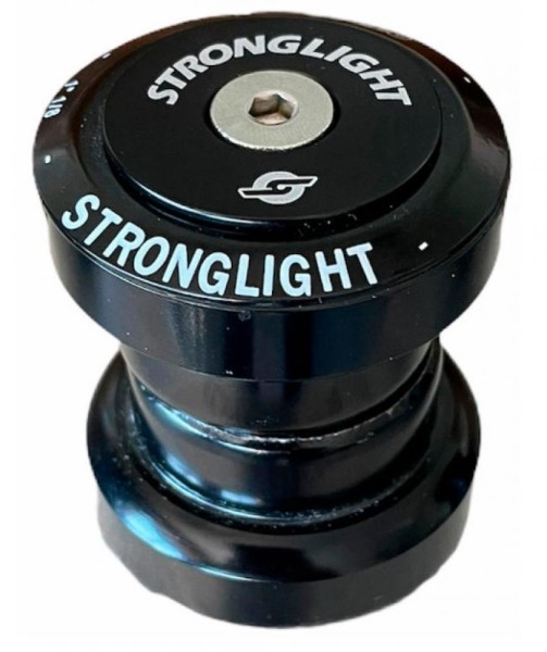 Stronglight Steuersatz 1 1/8 O light ST Stahlschwarz