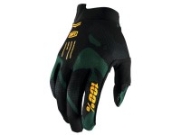 100% iTrack Youth Gloves, Sentinel Black, M