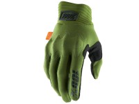 100% Cognito Gloves, Army Green / Black, M