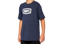 100% Icon Youth t-shirt, Navy Heather, KL