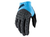 100% Geomatic Glove FA19, Cyan/Charcoal, M