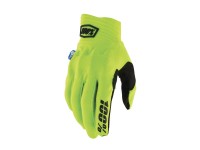100% Cognito Smart Shock Gloves, Fluo Yellow / Black, S