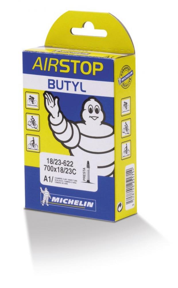 Michelin mm Fahrradteile Schlauch Dunlopventil 40 Airstop | DV | Schläuche 28\