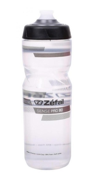 Trinkflasche Sense Pro 80 800ml/27oz Höhe 229mm transp(grau/sw) Flasche