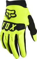 Fox Youth Dirtpaw Glove Wrist Closure Single Layer Handschuhe Floating neon yellow Größe Kids XS