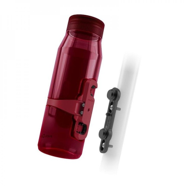 Fidlock TWIST bottle 700 ml life set + bb transparent red Fidlock logo print
