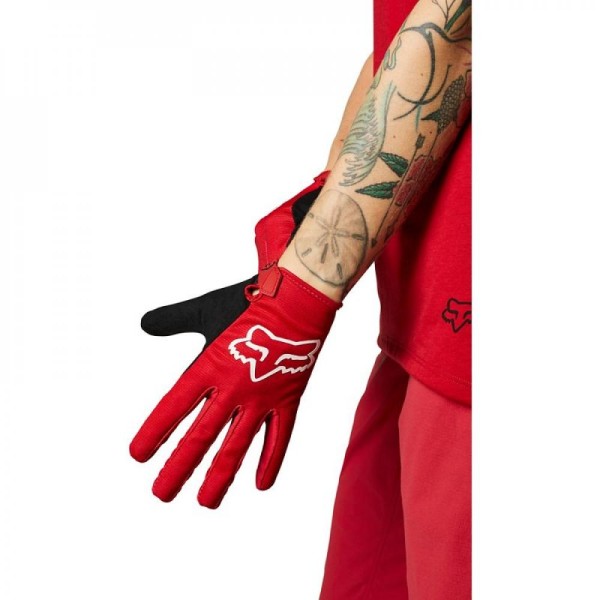 FOX W RANGER GLOVE Full Finger Handschuhe - chili red - Größe M