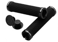 Griffe Locking Sram schwarz, mit Double Clamps & End Plugs