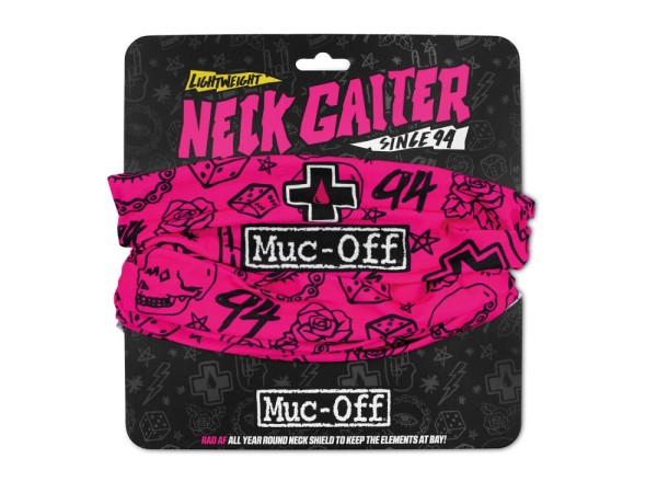 Muc Off Lightweight Neck Gaiter, Punk/Pink