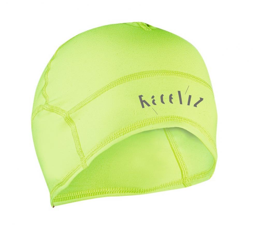 Mütze reflektierend Wowow Headwarmer Stirnbänder | fluoresziende Unigröße gelb | Bekleidung Unisex Mützen | 