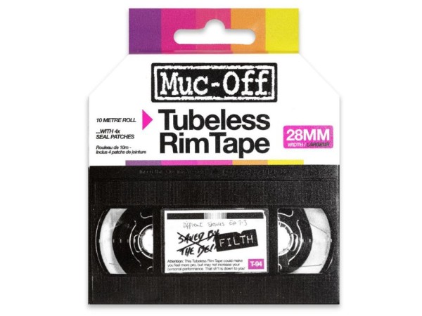 Muc Off Rim Tape 10m Roll, pink, 17