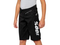 100% R-Core Youth Shorts, black, 24zoll