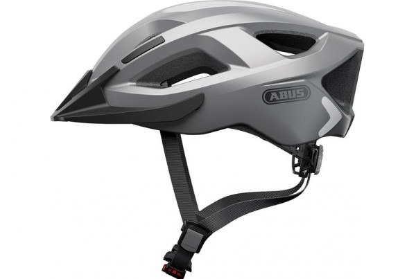 Abus Aduro 2.0 glare silber, M 52-58cm