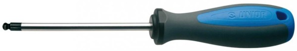 Schraubendreher Unior für Innensechskant 3mm Kugelkopf, mit 3-Komponenten Griff