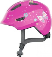Abus Kinderhelm Smiley 3.0 pink butterfly Gr. S 45-50 cm