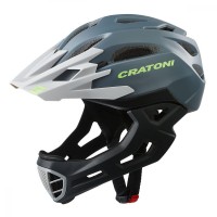 Cratoni Helm C-Maniac Freeride anthrazit/schwarz matt Gr. L/XL 58-61 cm