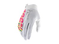 100% iTrack Gloves, System White - 2022, S