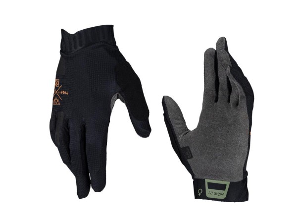 Leatt Glove MTB 1.0 GripR Women, Stealth, M