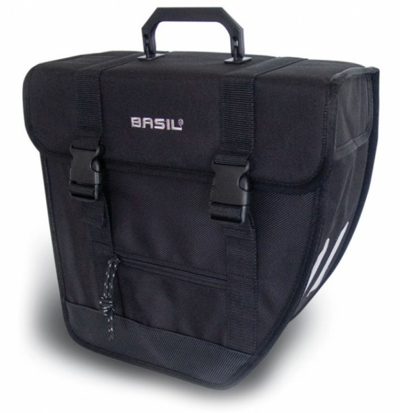 Einzelpacktasche Basil Tour-Single links schwarz, 34x15x33cm, 17 ltr