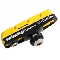 SwissStop Bremsbelag, Race Flash Pro FULL Bremsschuh, Yellow King für Carbonfelgen, SHIMANO Standard, 2 Stück