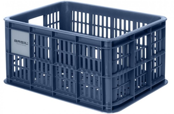 BASIL TRANSPORTKORB CRATE S,17,5L,BLUE.KUNST.95%REC