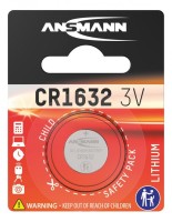 Ansmann Lithium Batterie Knopfzelle CR1632 3 V 120mAh