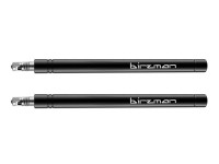Birzman Valve extender with valve core I set of 2 pcs, black, 40