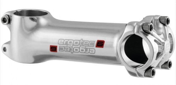 Ergotec Vorbau Pike 2 25,4 mm 130 mm silber Level 6