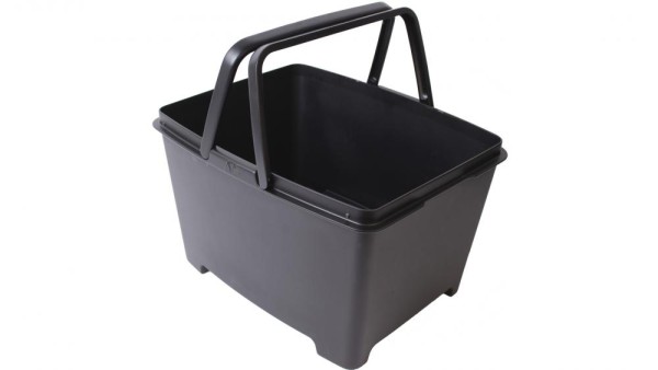 AtranVelo Fahrradkorb Box AVS schwarz L 24 x B 38 x H 30cm