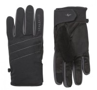 Handschuhe SealSkinz Lyng schwarz/grau, Gr. XL