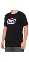 100% Official Short Sleeve T-Shirt, black, L