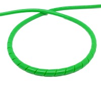 Capgo BL Spiralschlauch Kabelschutz ID 4.8mm AD 6mm 2m neon grün