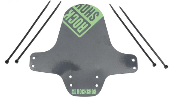 Rockshox VR Steckblech Fender schwarz gruen