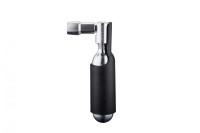 Birzman Zacoo CO2 bottle set 02, E-Grip 16G, silicone grip, black/silver